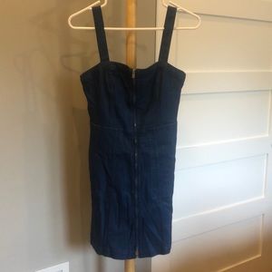Club Monaco denim mini dress..adorable!